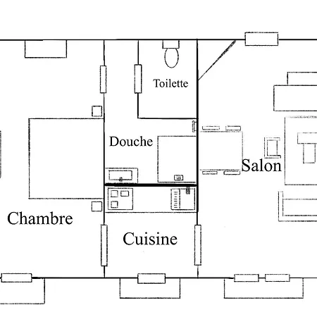 아파트 Dans Mexicaine 조시에르